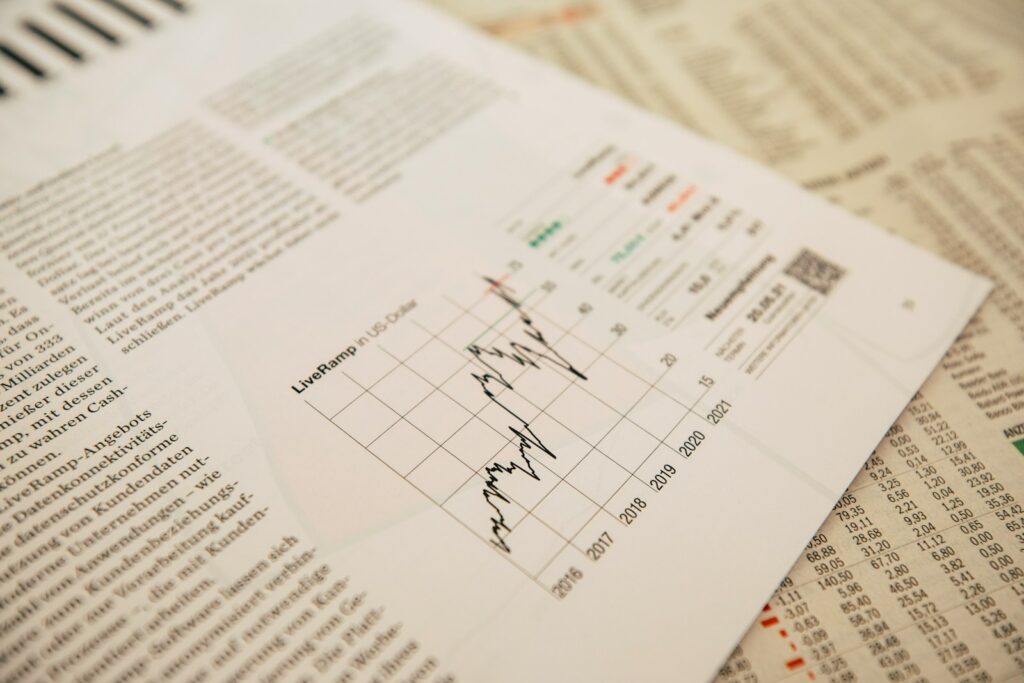 Growth chart of income